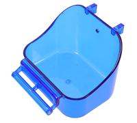 ERINGOGO Boîte de Bain Suspendue pour Petits Oiseaux Réutilisable sans Odeur Accessoire Durable pour Perroquets et Passereaux