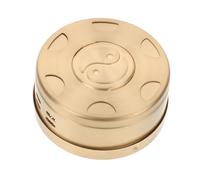 ERINGOGO Boîte De Moxibustion Portable Sans Fumée Fumigation Accessoire Produit Réservoir Pour Moxibustion Porte-brûleur Moxa Outil De Moxibustion Cas De Moxibustion Doré Cuivre