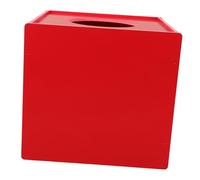 ERINGOGO Boîte Tirage Au Sort Rouge Boîte de Raffle Multifonction pour Jeux et Accessoire de Capacité pour et Collectes