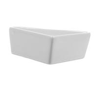 ERINGOGO Bol Céramique pour Hamster Bol Alimentation et Résistant Aux Morsures Coupelle pour Petits Animaux Sèche et Fraîche Accessoire pour Petits Rongeurs Blanc