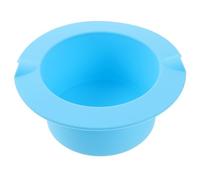ERINGOGO Bol Chauffe-Cire en Silicone Bleu Résistant à Haute Température Récipient Stable Fondre la Cire Accessoire Épilation Professionnel pour Usage Maison et Salon Pot Cire Épilation
