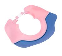ERINGOGO Bonnet de Bain Garçon Fille Réglable avec Protection Oreilles Étanche pour Garçon Fille Chapeau Lavage Cheveux Sécurisé et Confortable Protection Yeux Anti-eau