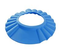 ERINGOGO Bonnet De Bain Réglable Bébé Bleu En Résine Eva Imperméable Anti-éclaboussures Confort Bain Garçon Et Filles Tour De Tête Ajustable