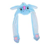 ERINGOGO Bonnet Licorne Gonflable Oreilles Mobiles pour Adulte et Lapin Chaude Fête Cosplay Anniversaire