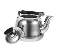 ERINGOGO Bouilloire Inox avec Sifflet pour Gaz Induction et Électrique Rapide Économe Énergie Compatible Toutes Cuisinières Compacte pour Rangement Facile