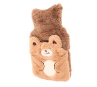 ERINGOGO Bouillotte Hiver Peluche Avec Couvercle Amovible Eau Chaude Ours Soulagement Douleurs Menstruelles Et Musculaires Pour Garder Au Chaud