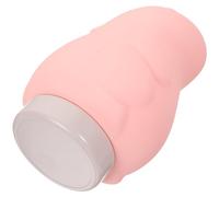 ERINGOGO Bouillotte Silicone Portable Pour Eau Chaude à Eau Confortable Pour Bureau Et Maison Modèle Mignon De Lapin Rose