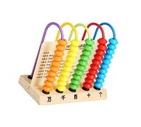 ERINGOGO Boulier Éducatif pour Garçon Fille Jouet De Créatif avec Et Colorées pour Apprentissage des Mathématiques Développement des Compétences Numériques