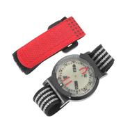 ERINGOGO Boussole de Poignet Boussole lensatique Qui Brille dans Le Noir Compas à Voile étanche Accessoires de plongée sous-Marine TPU Black