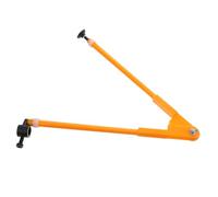 ERINGOGO Boussole Pédagogique en Plastique Jaune avec Pointe Mobile Haute Résistance pour Dessin sur Tableau, Outil pour L'enseignement des Mathématiques en Classe
