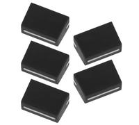 ERINGOGO Boutons de Fader de Remplacement Noirs 4 MM Lot de 5 pour Console de Mixage Audio, Capuchons Coulissants pour Équipement DJ et Platine Vinyle