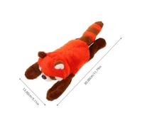 ERINGOGO Bracelet Claquer Panda Roux Peluche Doux et Léger Accessoire Animalier Kawaii pour Filles et Cadeaux Anniversaire