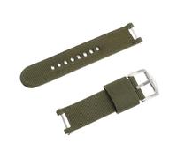 ERINGOGO Bracelet de Montre Sport Toile Compatible Montre A1918 Bracelet de Rechange Résistant pour Homme Vert Militaire Sangle à Libération Rapide