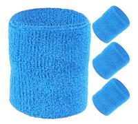 ERINGOGO Bracelets Absorbants 2 Paires pour Poignets, Bandes Élastiques en Coton pour Sport, Protection pour Golf et Tennis, Adaptées aux Entraînements la Vie Quotidienne