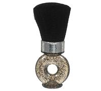 ERINGOGO Brosse à Nuque Professionnelle pour Coiffeurs Brosse de Nettoyage des Cheveux avec Poils Fins Pratique et Durable pour Salon de Coiffure Rasage Couleur Noir