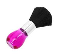 ERINGOGO Brosse de Nettoyage Coiffure Plumeau Taille Moyenne Couleur Rose Vif Élimination Poils pour Salon Coiffure Barbiers Usage Professionnel
