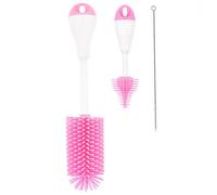 ERINGOGO Brosse De Nettoyage Pour Biberon Avec Manche Long Embout Rotatif Et Tétines à Paille Pour Nettoyage