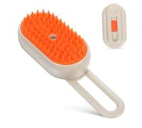 ERINGOGO Brosse De Toilettage Pour Animaux Avec Spray Intégré Brosse Anti-chute Pour Et Chiens Outil De Massage Bain Pour Poils Courts Et Portable Et Pratique Pour Intérieur