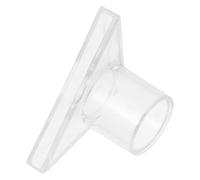 ERINGOGO Buse Plate à Bec de Canard Transparente pour Pompe de Retour Aquarium, Grand Modèle, Raccord Sortie Eau Douce, Embout Réglable Compatible Pompes Submersibles, Accessoire