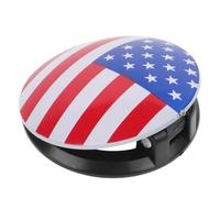 ERINGOGO Cache-Bouton de Démarrage de Voiture Drapeau Américain Protection Anti-Démarrage Accidentel Matériau ABS Solide Accessoire Intérieur Automobile Décoratif Installation Facile