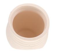 ERINGOGO Cachette Aquarium Créative Blanche Grotte Décorative pour Poissons et Crevettes Abri Pratique et Sûr pour Aquarium Ornement Résistant et Facile à Nettoyer