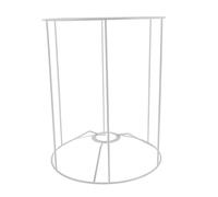 ERINGOGO Cadre Abat-jour en Fer Diamètre 23-28 Cm, Support Abat-jour DIY pour Lampe de Table Suspendre Douille E27, Armature Métallique Vintage pour Décoration Intérieure et Rénovation