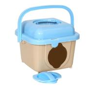 ERINGOGO Cage de Transport Portable pour Petits Rongeurs Cage Plastique Respirante et Légère pour Hamsters Cochons Furets et Autres Petits Animaux Adaptée Aux Voyages et Couleur Aléatoire