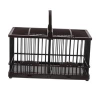 ERINGOGO Cage Décor Vintage pour Petits Animaux Habitat Suspendu Plastique pour Criquets Hamsters et Transport Compact pour Intérieur et Extérieur
