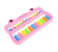 ERINGOGO Calculatrice Arithmétique Plastique pour Garçon Fille Boulier Coloré à Perles pour Apprentissage Mathématique Outil Éducatif Portable pour Élèves Améliorez Les
