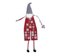 ERINGOGO Calendrier de GNOME de Noël Suspendu Décoration Compte Festive pour Adultes Décor de Noël Tabletop et Murale Accessoire Joyeux pour