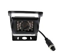 ERINGOGO Caméra de Recul pour Voiture et Bus Noire Étanche Cmos 7070 18 LED Infrarouges Vision Nocturne et Transmission Vidéo sans Perte