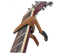 ERINGOGO Capo pour Guitare avec Finition Bois Rose Pince à Déclenchement Rapide Maintien Stable des Cordes Accessoire pour Guitare Folk et Classique