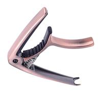 ERINGOGO Capodastre Métal Compact pour Guitare Folk Électrique et Ukulélé et Portable Accessoire Pratique pour Transposition Facile et Précis