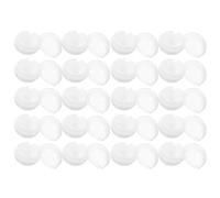 ERINGOGO Capsules Vides pour Distributeur Automatique, Boules en Plastique Transparentes et Blanches, 20 Pièces, Réutilisables et Ouvrables, Adaptées aux Fêtes, DIY et Événements Ludiques