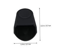 ERINGOGO Capuchon de Protection pour Bec Saxophone et Clarinette Noir Accessoire et Facile à Installer pour Sax Alto Ténor Soprano et Clarinette