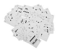 ERINGOGO Cartes Pédagogiques Rythme Musical Poker en Papier Résistant, Boîte Compacte pour Entraînement Solfège, Outil Éducatif Pratique pour Étudiants et Enseignants de Musique
