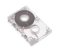 ERINGOGO Cassette Vierge Mini 60 pour Enregistrement Audio Accessoire DIY Vintage Matériel De Décoration Murale Compatible pour Enregistreurs Cassette Artisanale Rétro Couleur Transparente