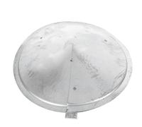 ERINGOGO Chapeau de Cheminée en Fer Étanche à la Pluie Couverture Résistante aux Intempéries Couvercle D’Échappement Lisse Adapté pour Cheminée de Toit Installation sans Assemblage