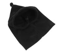ERINGOGO Chapeau De Chien De Compagnie Déguisement De Chien Motard Chapeau pour Chiens Snoods pour Chiens Cache-Cou d'hiver pour Animaux De Compagnie Costume De Cow-Boy De Chat Polaire Noir