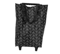 ERINGOGO Chariot de Courses Pliable à Roulettes avec Sac Tissu Oxford Résistant Caddie Utilitaire Portable pour Épicerie et Tâches Ménagères Design Moderne et Compact