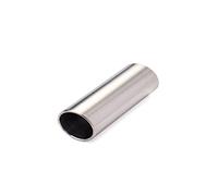 ERINGOGO Chromed Steel Guitar Slide pour Guitare et Basse Tube Doigt Acier Inoxydable Accessoire Durable avec Lisses pour Clair et Intonation Précise