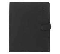 ERINGOGO Classeur à spirale en similicuir pour partitions de piano, idéal pour les orchestres et les salles de ermeture magnétique, 30 pages numérotées, élastique de maintien, pochette