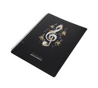 ERINGOGO Classeur pour Partitions Musique Pages Transparent Organiseur Polyvalent pour Documents et Portable et Visible pour Pianistes et Bureaux