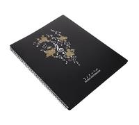 ERINGOGO Classeur pour Partitions Musique Transparent avec Poche Intérieure Étanche et Pratique pour Rangement de Documents Organiseur pour Musiciens et Étudiants