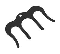 ERINGOGO Clip Métallique pour Partitions Musicales Support de Pages Durable et Pratique Maintien pour Instruments Noir