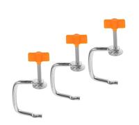 ERINGOGO Clips de Fixation pour Machine à Pâtes Manuelle Lot de 3 Pinces en Métal pour Machine à Laminer la Pâte Accessoires Cuisine Utiles pour Fabrication Maison