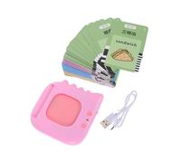 ERINGOGO Cognitive Educational Toy Lamps Dinosaur Card Reading Machine for with Cards and English-Chinese Words Language Learning and Speech Therapy Toy for Early Childhood Development
