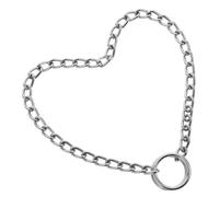 ERINGOGO Col Chromé Collier D'étranglement De Chien Chaîne pour Chien Collier De Couloir Chaînes pour Chiens Ornement De La Chaîne De Chiens Décor Chrome