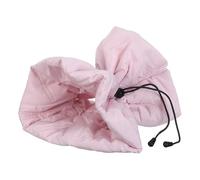 ERINGOGO Collier de Convalescence Post-Opératoire pour Chat et Petit Chien, Cône Souple Ajustable en Tissu Doux, Taille M Rose, Protection Anti Léchage, Collerette Confortable pour Soins