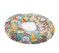ERINGOGO Collier De Décoratif pour Chat Collerette Respirante Anti-léchage pour Chats Lapins Et Petits Chiens Confort Optimal Après